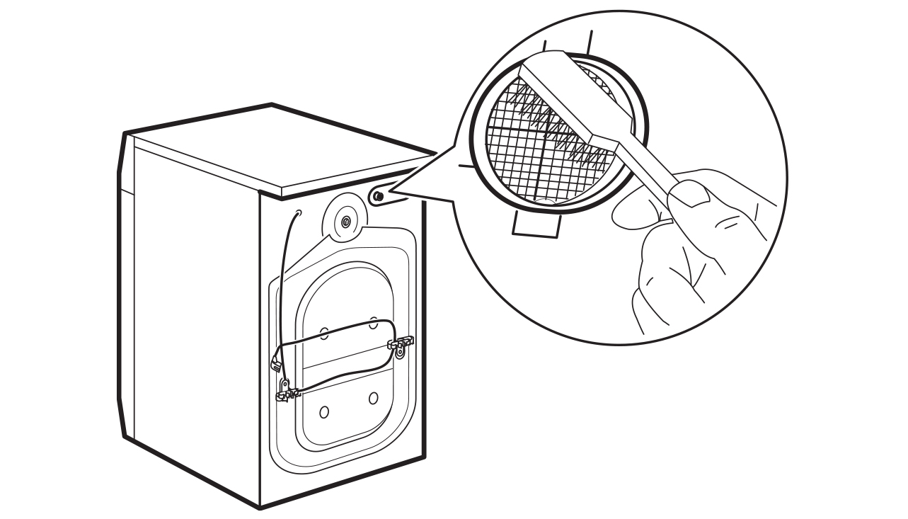 Washing machine error code E10, E11, C1 or emits beep / 1 flash | AEG